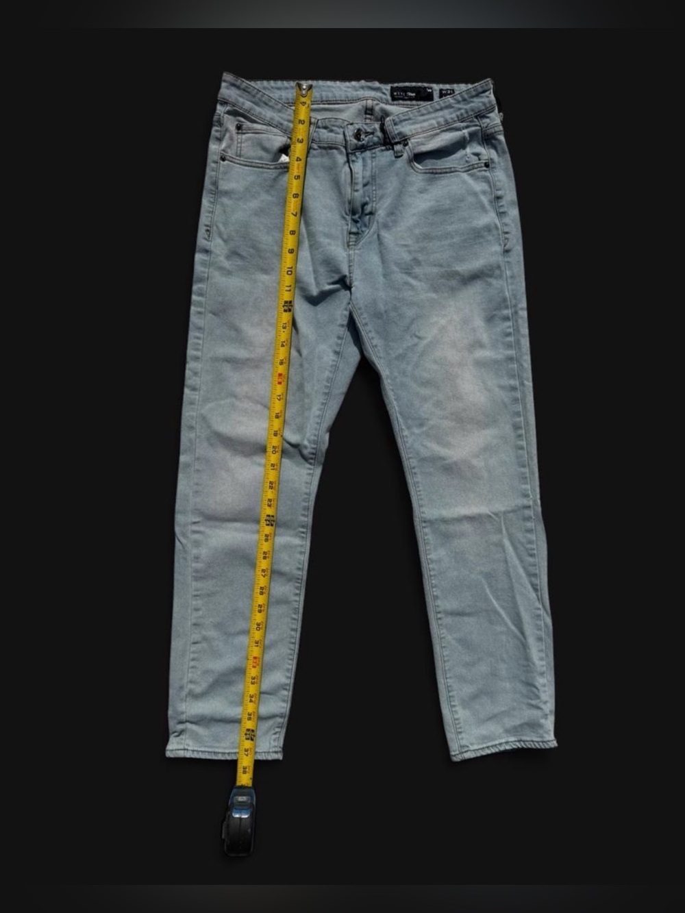 WXYZ MFG CO. men's stretch denim jeans in the "Nomad" slim fit. - Picture 4 of 6